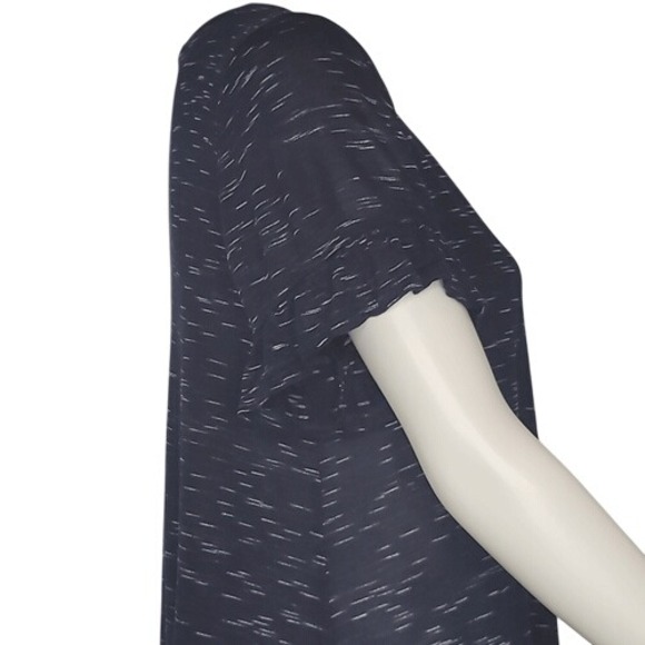 Bobeau Blue & White Short Sleeve Top - Picture 4 of 11